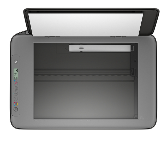 printer, inktjet, tray, grijs, plat bed