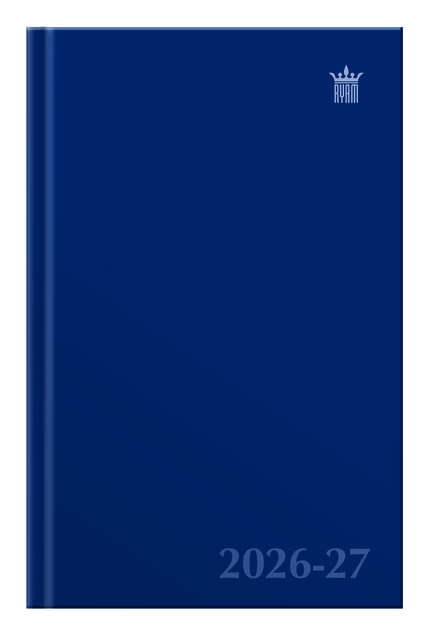 Schoolagenda 2026-2027 Ryam Studie Uni 7dagen/2pagina's donkerblauw
