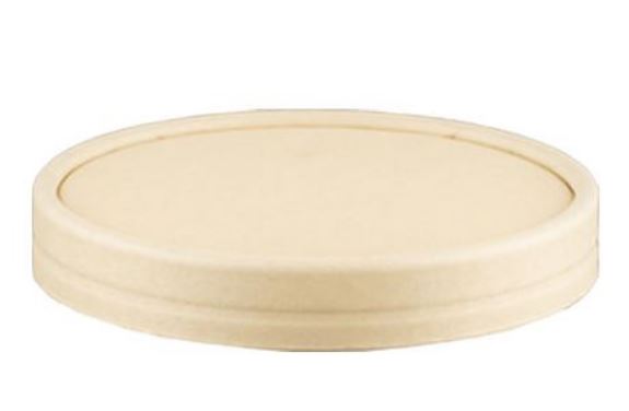 Natureko Bamboe_PLA deksel 96mm  voor 8 oz cup sleeve 25st Natureko Bamboe_PLA deksel 96mm  voor 8 oz cup sleeve 25st