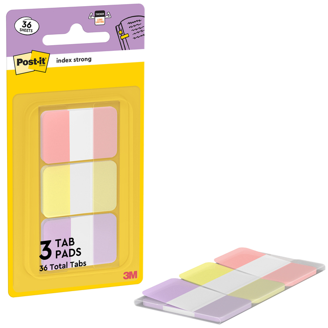 post-it, notities, roze pastel, plakband vellen, index strong