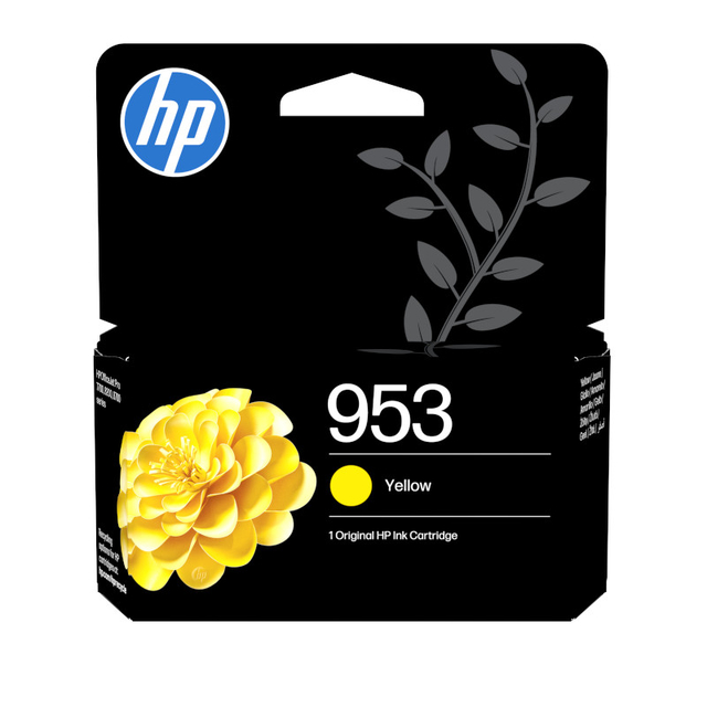 inktcartridge, yellow, hp, 953, printer ink
