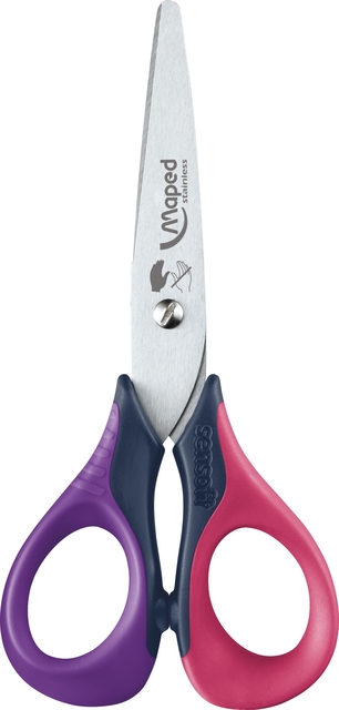 Kinderschaar Maped Sensoft 13cm links assorti