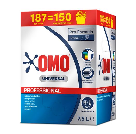 Omo Professional Universal Wasmiddel  doos 75ltr