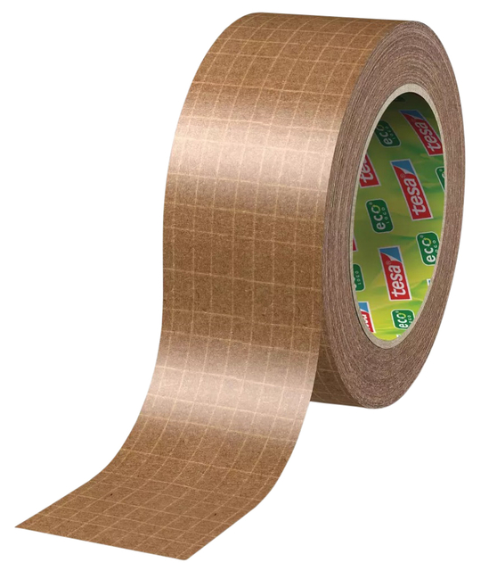 Verpakkingstape Tesa 56000 Eco papier ultra strong 50mmx25m