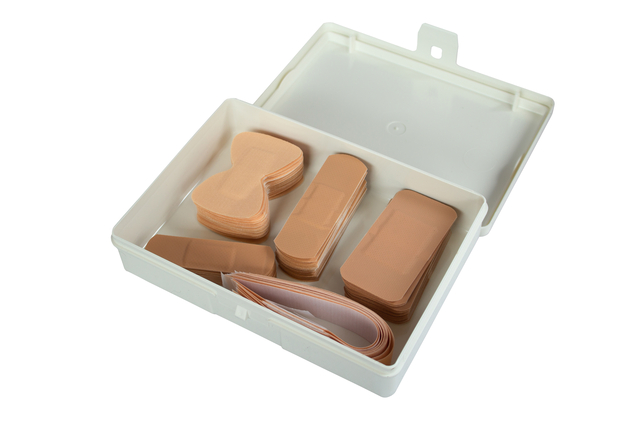 Pleister FixFirst elastisch assorti 100 stuks Pleister FixFirst elastisch assorti 100 stuks