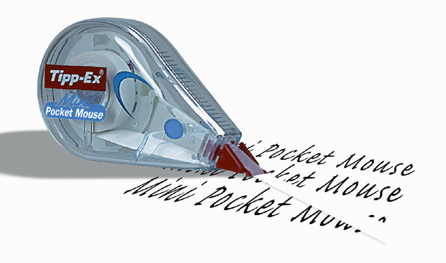 Correctietape Tipp-Ex mini pocket mouse 5mmx5m Correctietape Tipp-Ex mini pocket mouse 5mmx5m