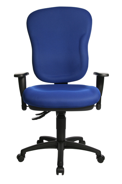 Bureaustoel Topstar Wellpoint 30 SY blauw Bureaustoel Topstar Wellpoint 30 SY blauw