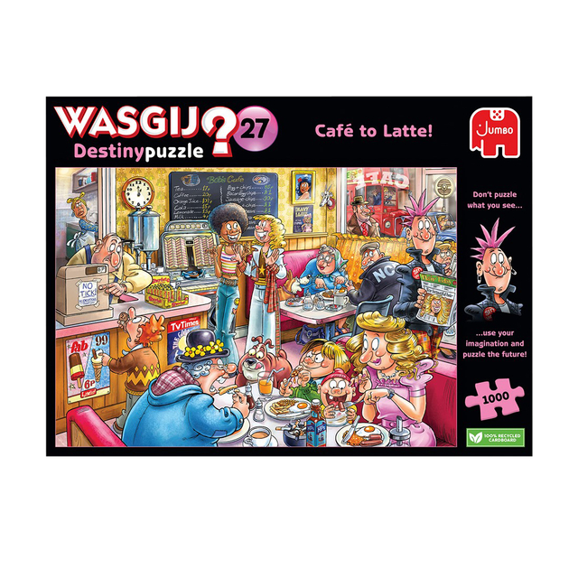 Puzzel Wasgij Destiny 27 De Koffieshop! 1000 stukjes