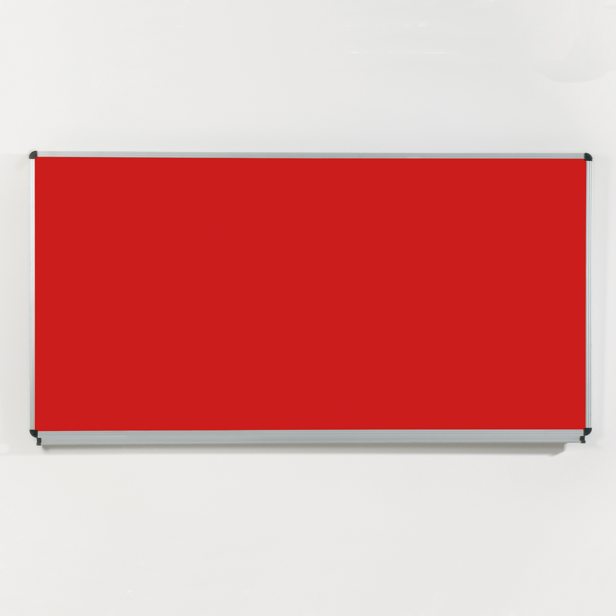 Stoffen paneel KS met natuurlijke kurkachtergrond, aluminium frame