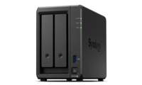 Synology DiskStation DS723+ NAS | 2 Drive Bays | AMD Ryzen R1600 | 2x Gigabit Ethernet | Zwart Synology DiskStation DS723+ NAS | 2 Drive Bays | AMD Ryzen R1600 | 2x Gigabit Ethernet | Zwart