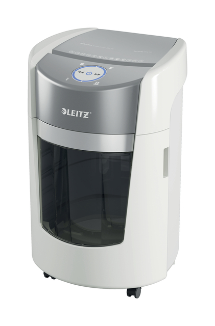 Papiervernietiger Leitz IQ OptiMax 350 Small Office P5 snippers 2x15mm Papiervernietiger Leitz IQ OptiMax 350 Small Office P5 snippers 2x15mm