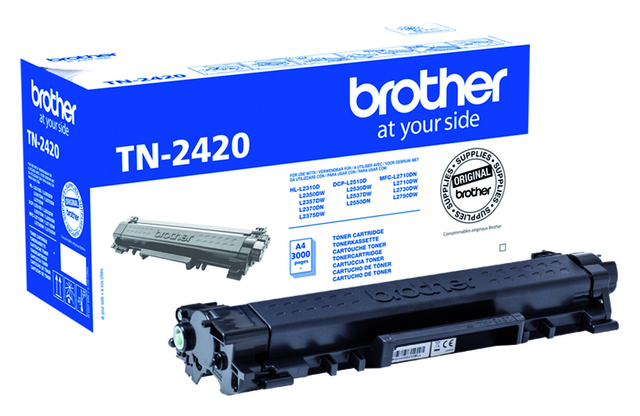 Toner Brother TN-2420 zwart Toner Brother TN-2420 zwart