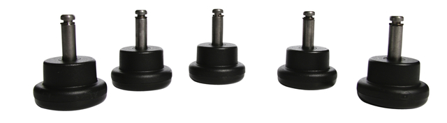 Bureaustoelglijders Topstar 10mm 5 stuks Bureaustoelglijders Topstar 10mm 5 stuks
