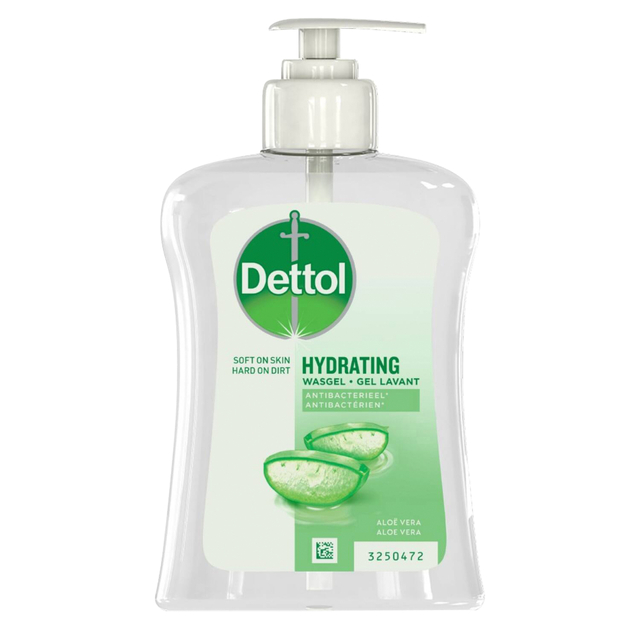 Handzeep Dettol Hydrating Aloe Vera antibacterieël 250ml Handzeep Dettol Hydrating Aloe Vera antibacterieël 250ml
