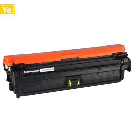 Huismerk Toner - HP 650A (CE272A) compatibel, geel