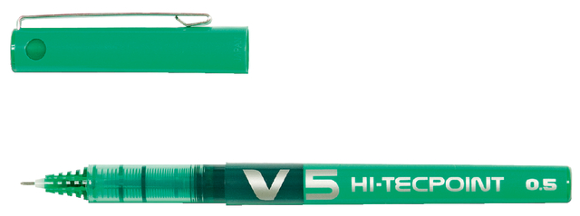 Rollerpen PILOT Hi-Tecpoint V5 fijn groen Rollerpen PILOT Hi-Tecpoint V5 fijn groen