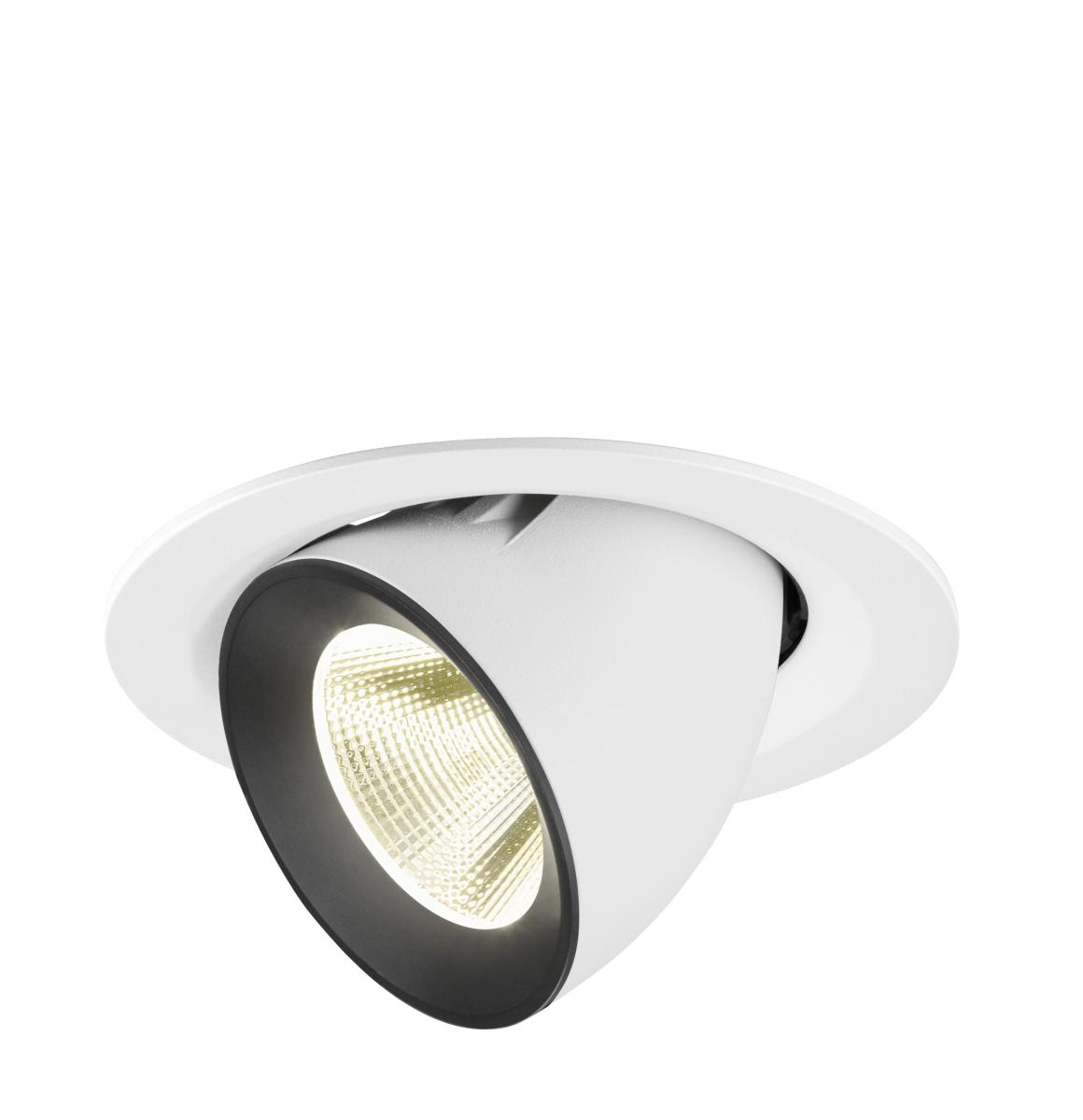 inbouwspot, spotlamp, LED, lampsysteem?, witte afwerking