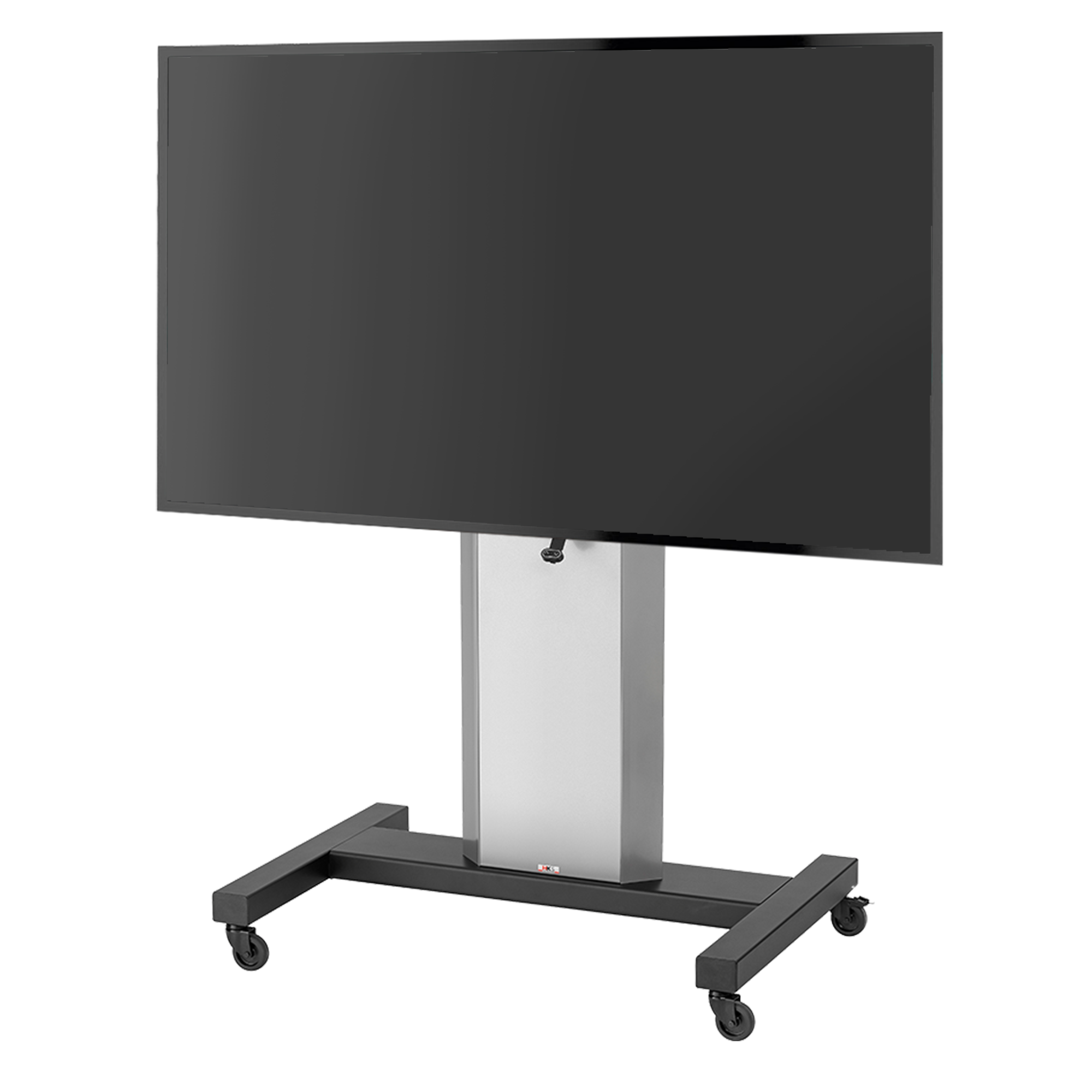 Displaystandaard met wielen - serie "VST-D" - motor, draagvermogen 60 kg, met H-voet en wielen Displaystandaard met wielen - serie "VST-D" - motor, draagvermogen 60 kg, met H-voet en wielen