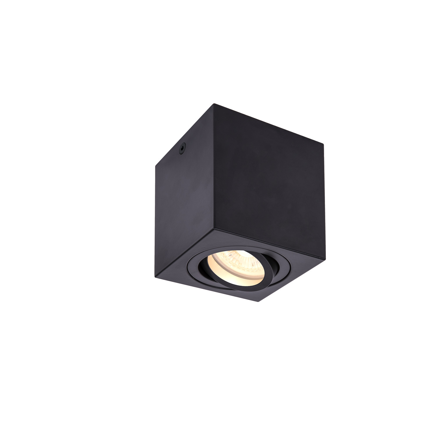 TRILEDO SQUARE zwart 1xGU10