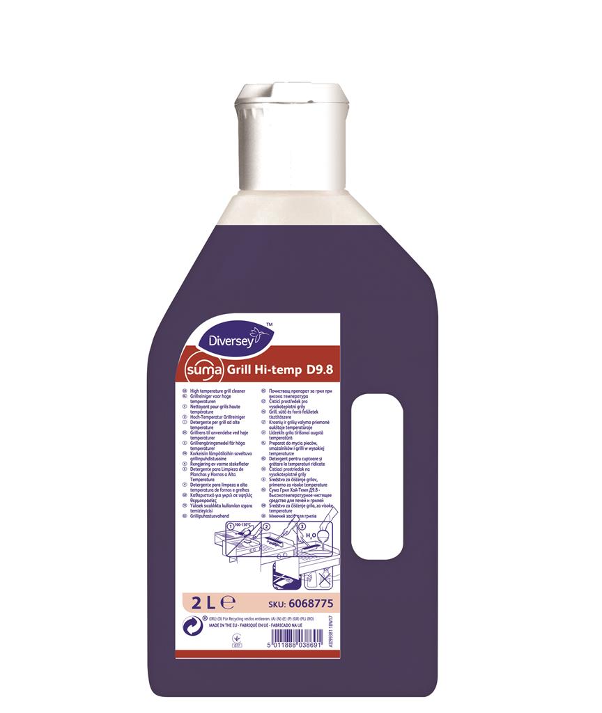 Diversey Suma Grill Hi-temp D9.8 doos 6x2 liter