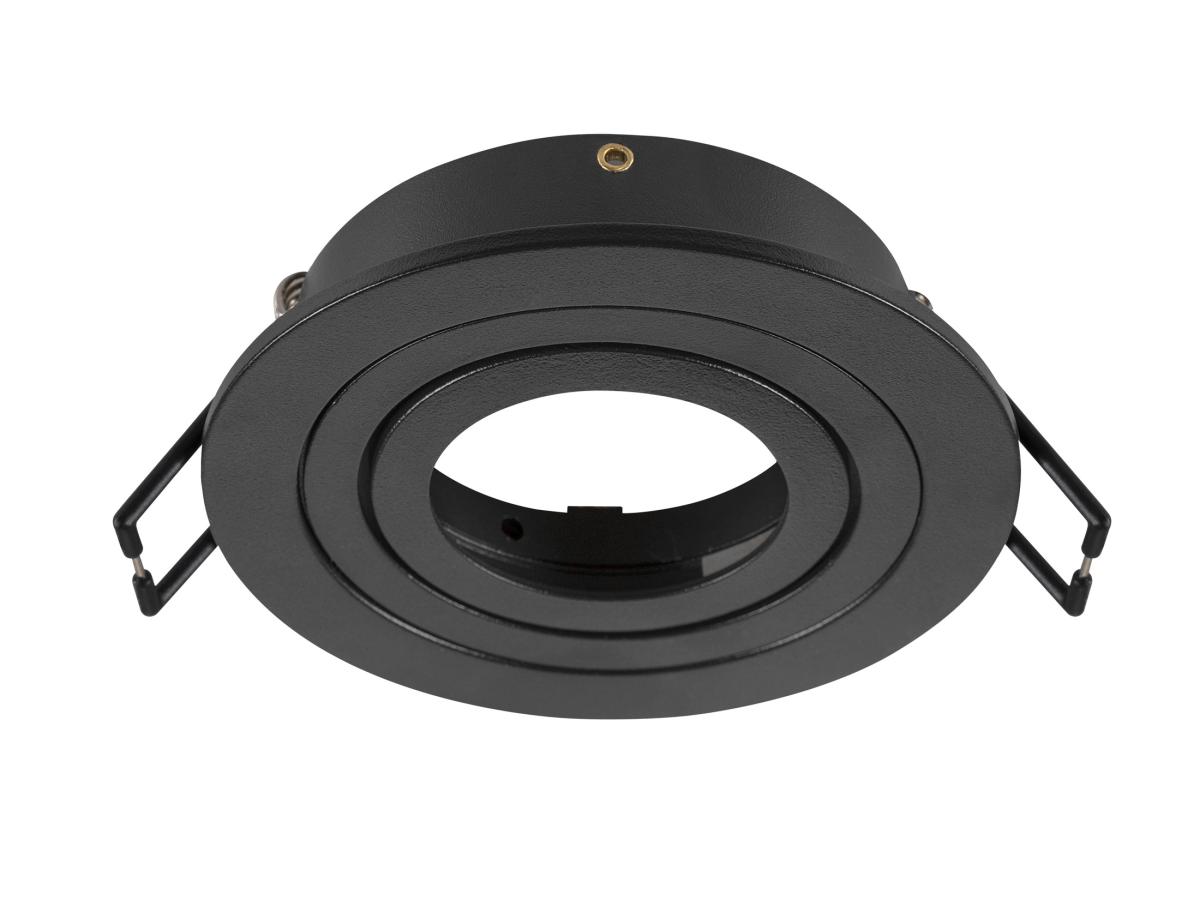 downdraft, recessed, spotlight, metal, black