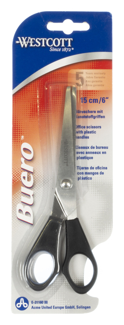 kantoorkniptang, scissors, plastic-handled scissors, kantoorartikel, papiergebruik