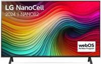 LG NanoCell 43NANO82T6B | 43" 4K Ultra HD NanoCell Smart TV | WebOS 24 | HDR10 | 60Hz LG NanoCell 43NANO82T6B | 43" 4K Ultra HD NanoCell Smart TV | WebOS 24 | HDR10 | 60Hz