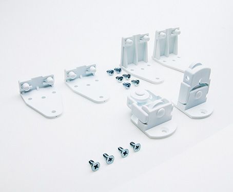 PartnerLine Rail adapterset universeel wit PartnerLine Rail adapterset universeel wit