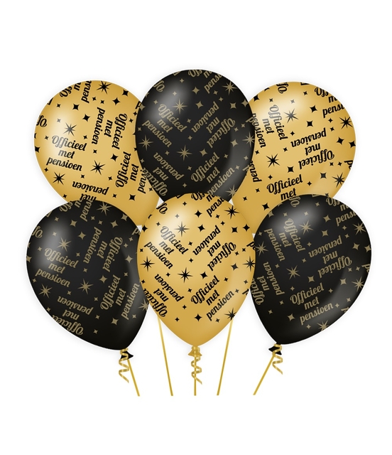 Classy party balloons Pensioen Classy party balloons Pensioen