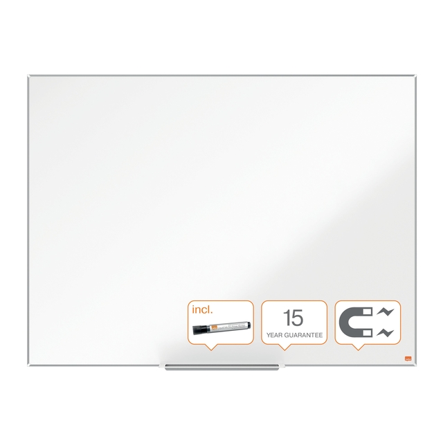 Whiteboard Nobo Impression Pro 90x120cm staal