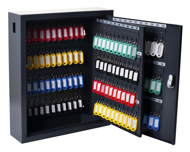 Sleutelkast Pavo Deluxe 150 haken 450x380x110mm Sleutelkast Pavo Deluxe 150 haken 450x380x110mm