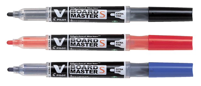 Whiteboardmarker Pilot rond extra fijn blauw