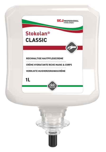Handcrème SCJ Stokolan Classic 1liter Handcrème SCJ Stokolan Classic 1liter