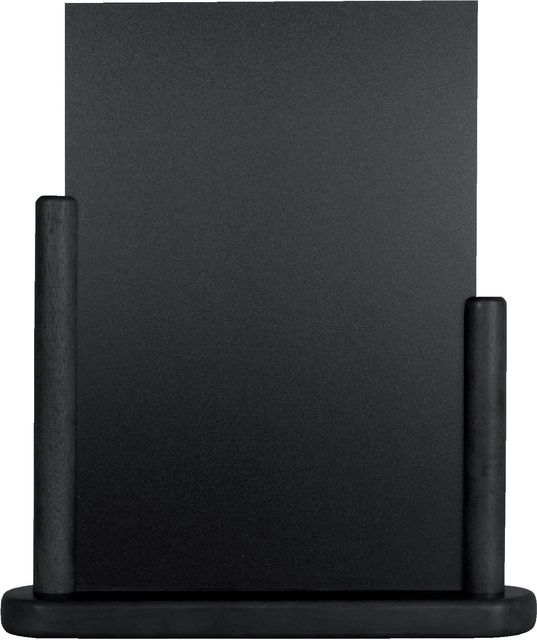 Krijtbord Securit 323x270x71mm zwart hout