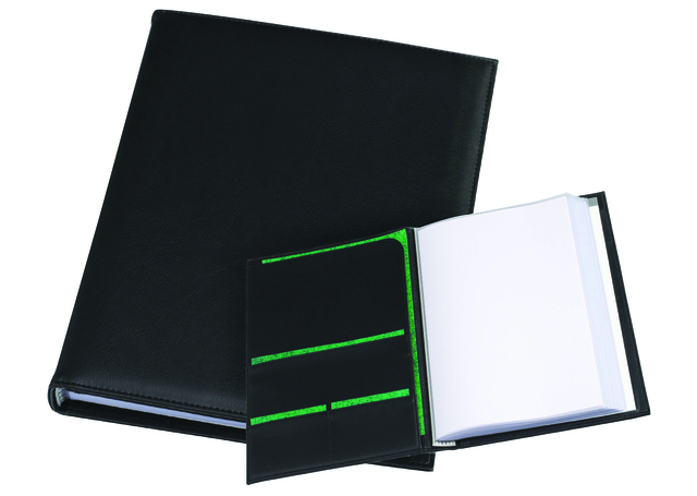 Showmap Rillstab Ambassadeur A4 1 kanaals 20-tassen zwart Showmap Rillstab Ambassadeur A4 1 kanaals 20-tassen zwart