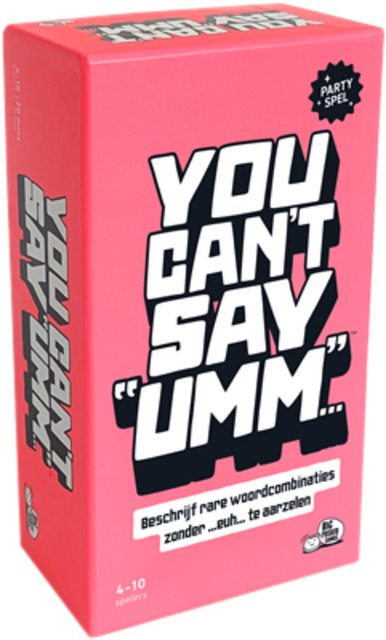 Spel You Can't Say Umm Spel You Can't Say Umm