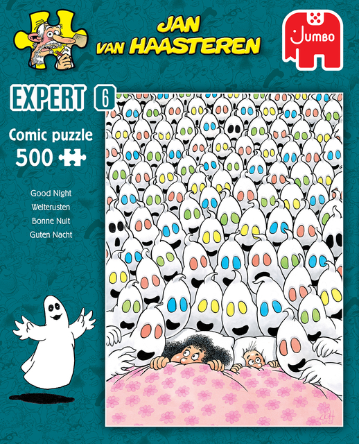 Puzzel Jan van Haasteren Expert 6 Welterusten 500 stukjes