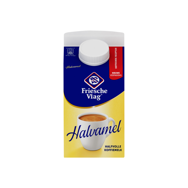 Koffiemelk Friesche Vlag halvamel 455ml Koffiemelk Friesche Vlag halvamel 455ml