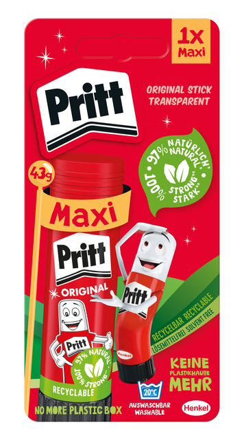 Lijmstift Pritt Stick Original  43gr op blister Lijmstift Pritt Stick Original  43gr op blister