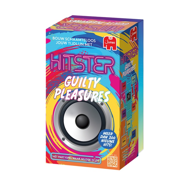 Muziekspel Hitster Guilty Pleasure 16+