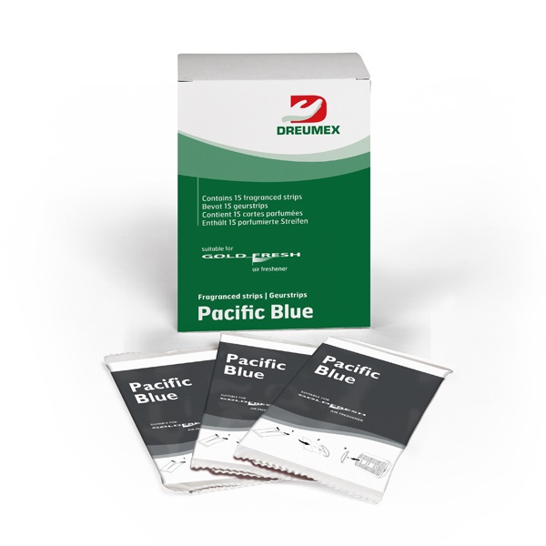 Dreumex pacific blue geurstrips doos a 15 st Dreumex pacific blue geurstrips doos a 15 st
