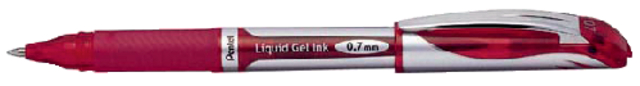 Rollerpen Pentel BL57 Energel medium rood Rollerpen Pentel BL57 Energel medium rood