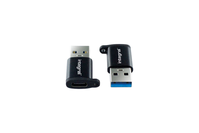 Adapter Integral USB-C naar USB-A 2-pack Adapter Integral USB-C naar USB-A 2-pack