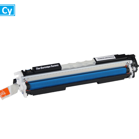 Huismerk Toner - HP 126A (CE311A) compatibel, cyaan