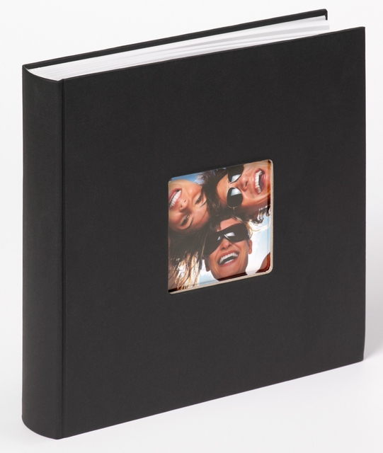 Fotoalbum walther design Fun 30x30cm 50vel zwart Fotoalbum walther design Fun 30x30cm 50vel zwart