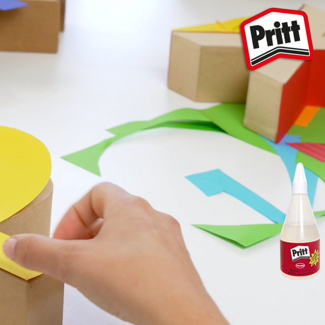 Alleslijm Pritt  flacon 200gr transparant