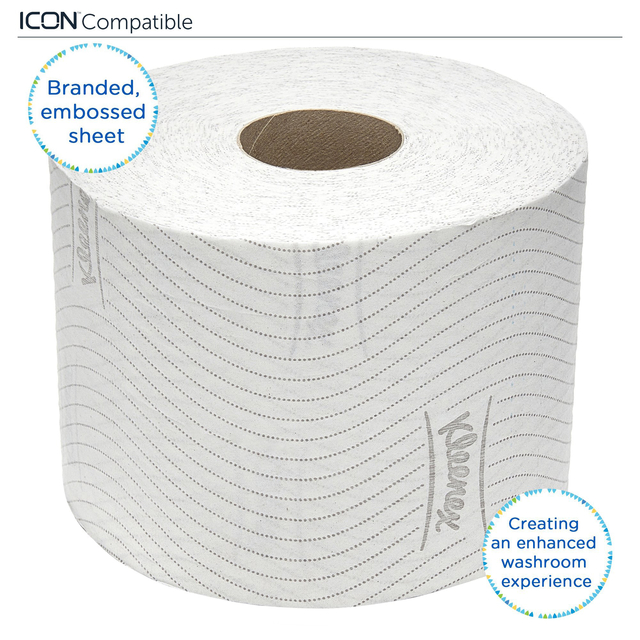 Toiletpapier Kleenex 2-laags 600 vel wit 8441