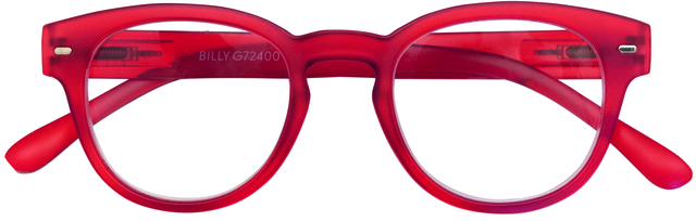 rode bril, volle randbril, rond montuur, plastic frame, unisex montuur