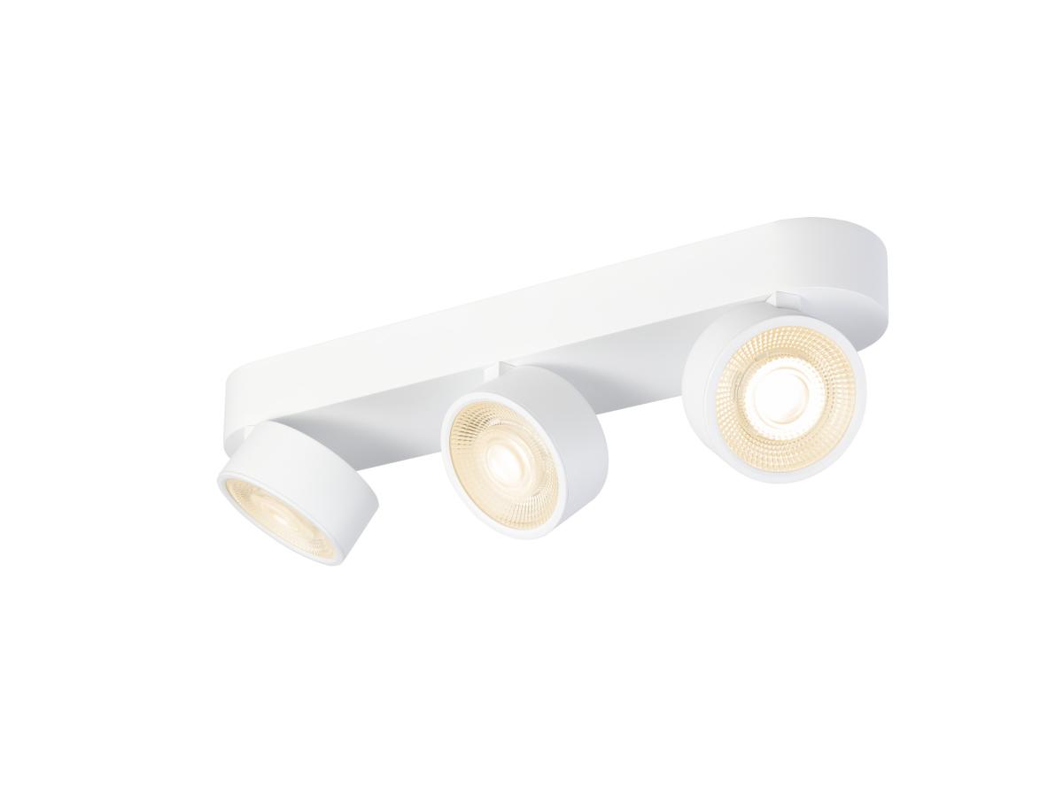 spotlights, track lighting, wit finish, adjustable heads, LED