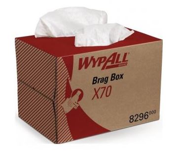 Kimberly Clark WypAll X70 Doeken Wit doos 200st Kimberly Clark WypAll X70 Doeken Wit doos 200st